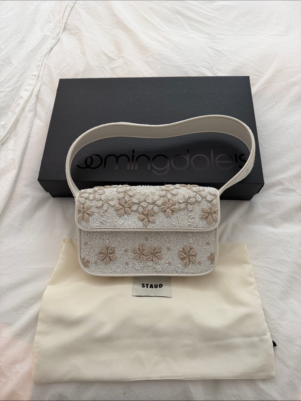 Staud Tommy beaded bag- NWT